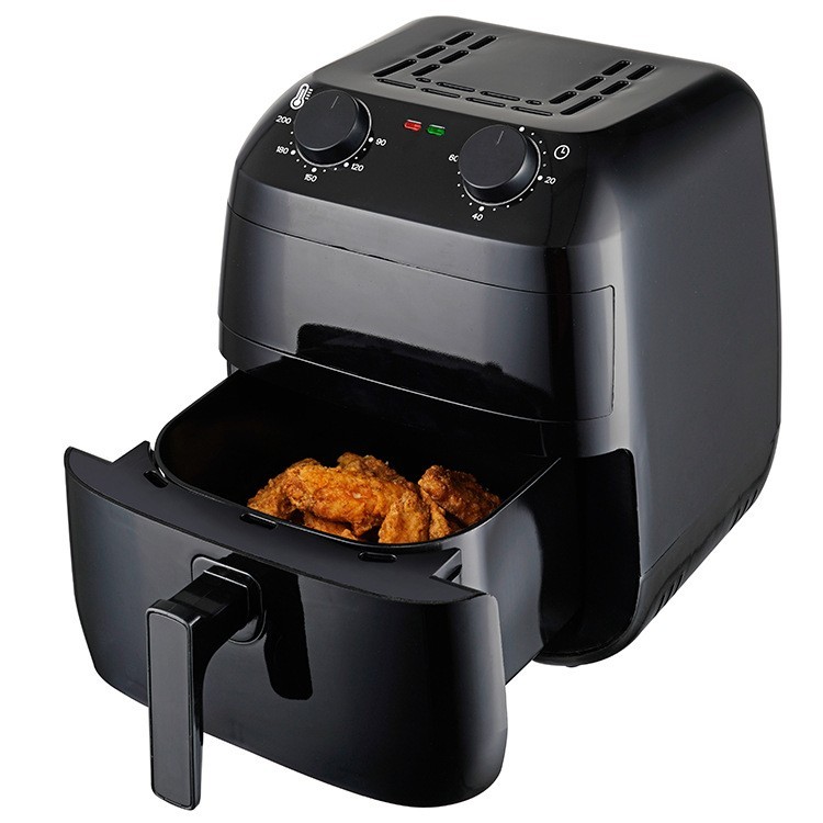 新款3.5L大容量内胆空气炸锅 家用多功能煎炸锅旋钮薯条机图3