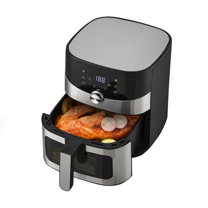 Air Fryer外贸出口家用空气炸锅可视多功能全自动新款智能电炸锅图5
