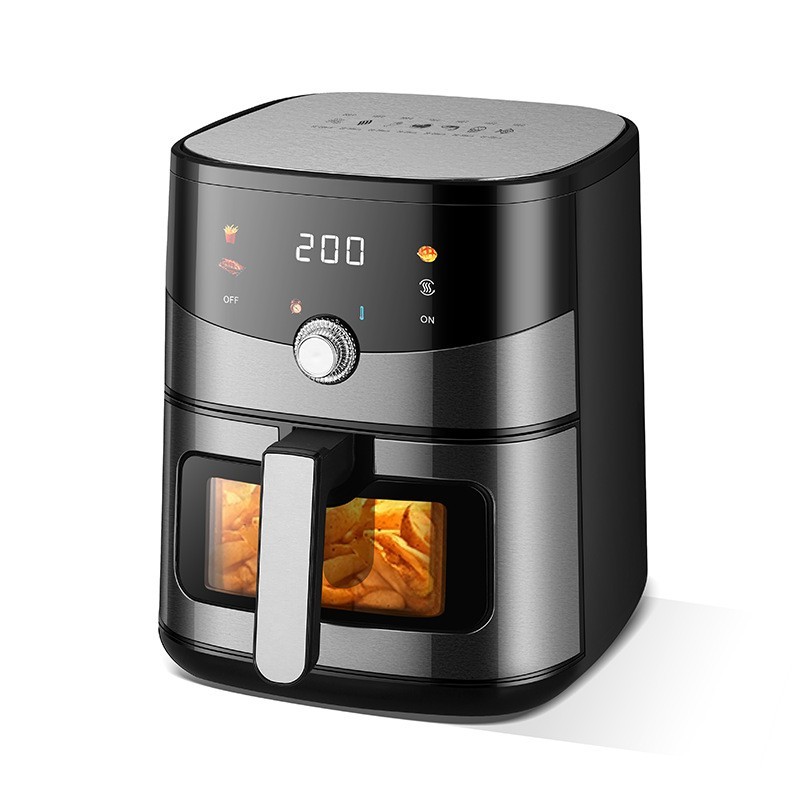 Air Fryer外贸出口家用空气炸锅可视多功能全自动新款智能电炸锅图3
