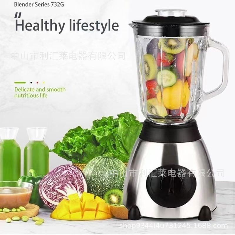 blender跨境juicer欧规Y66玻璃杯榨汁研磨搅拌机养生料理中药打粉图2