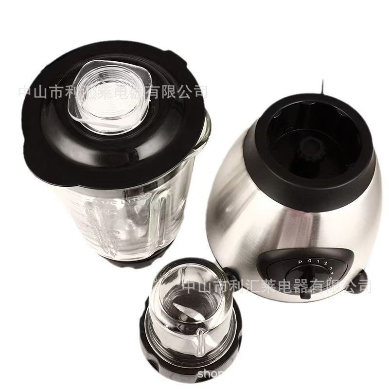blender跨境juicer欧规Y66玻璃杯榨汁研磨搅拌机养生料理中药打粉图3