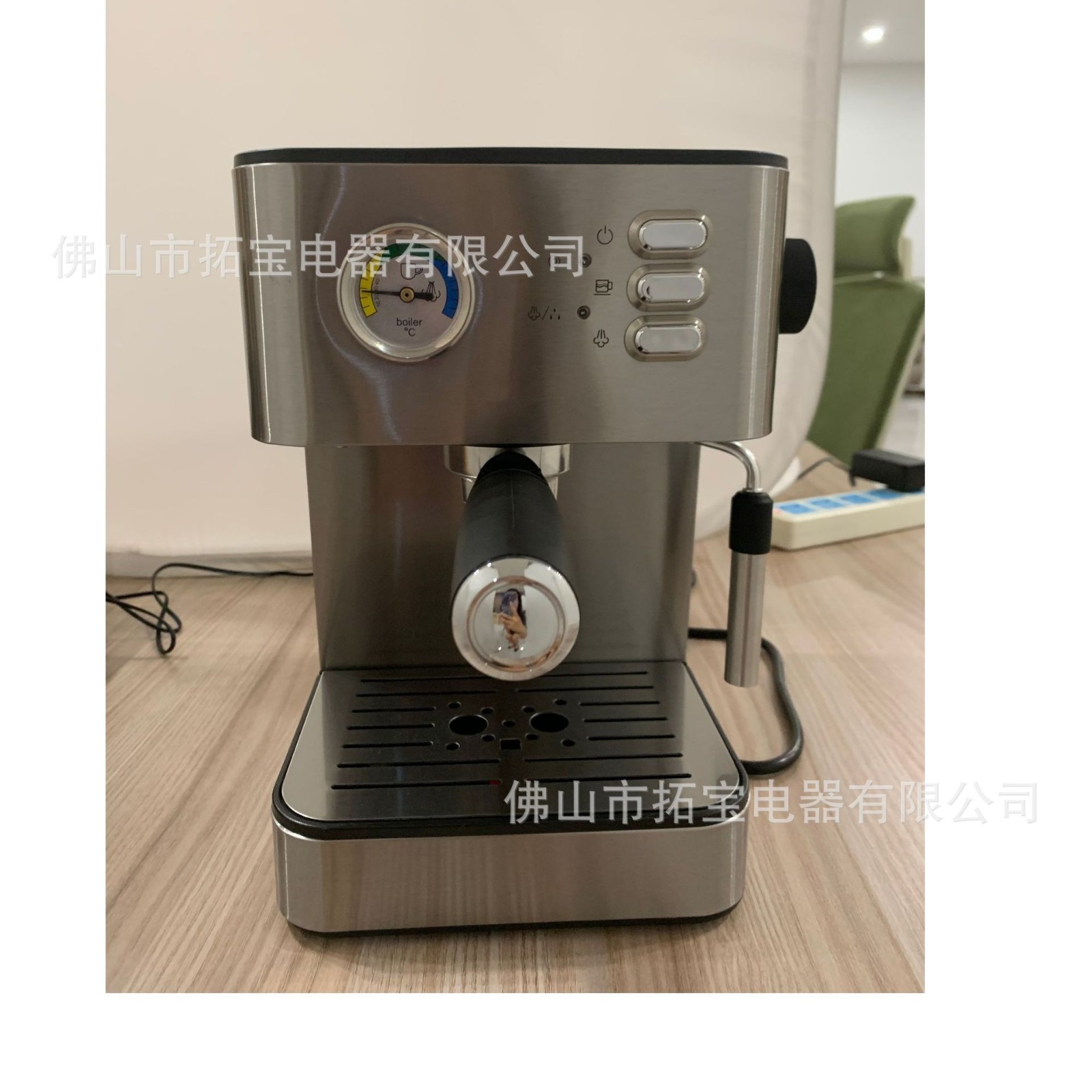 20bar 多功能半自动意式咖啡机 高压蒸汽打奶泡浓缩式图3