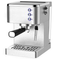 20Bar 高压萃取家用意式咖啡机1350W半自动即热式压力咖