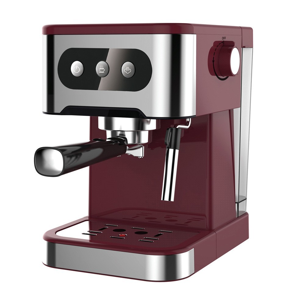 20Bar 高压萃取家用意式咖啡机1350W半自动即热式咖啡机图5