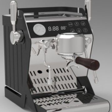 半自动咖啡机家用专业小商用意式浓缩手动蒸汽棒打奶泡 58mm图3