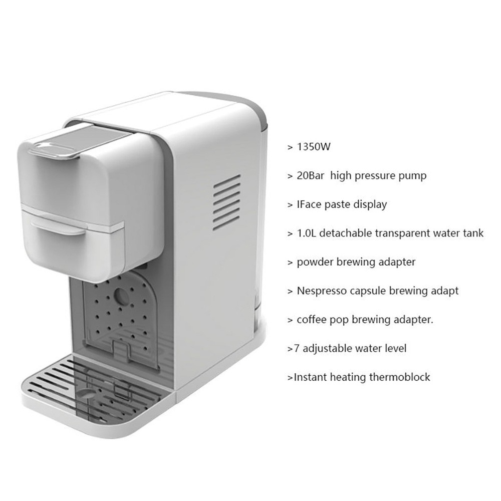 跨境咖啡机多趣胶囊咖啡机厂家家用多功能胶囊咖啡机定制图2