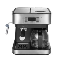 1.5L 咖啡机批发家用办公室外贸半自动意式滴漏式咖啡机