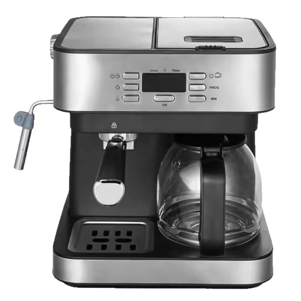 1.5L 咖啡机批发家用办公室外贸半自动意式滴漏式咖啡机图4