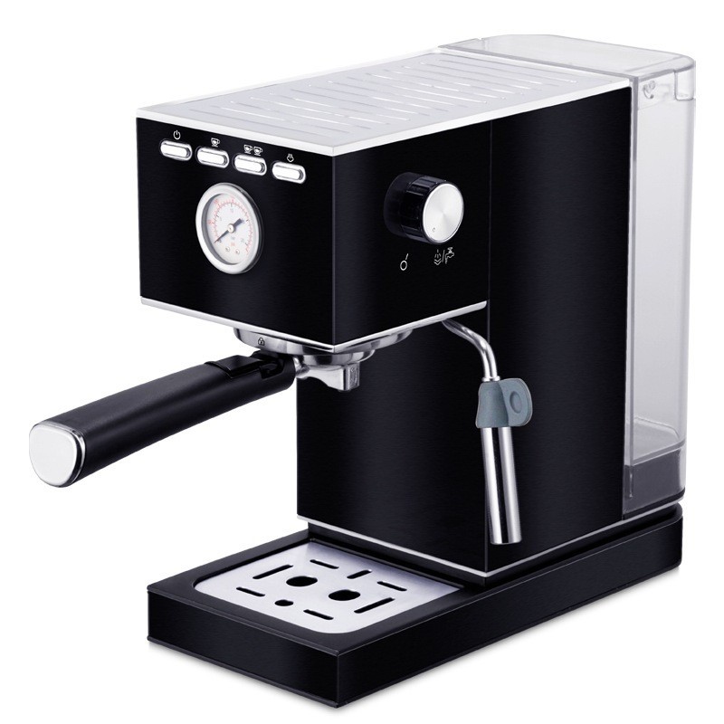 出口跨境咖啡机家用商用意式半全自动现磨高压蒸汽可打奶泡咖啡机图4