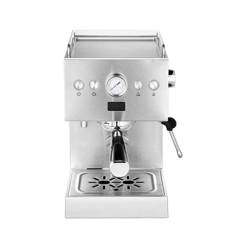 家用意式半自动咖啡机出口打奶泡小型奶咖一体图3