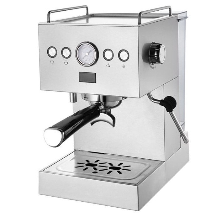 家用意式半自动咖啡机出口打奶泡小型奶咖一体图4