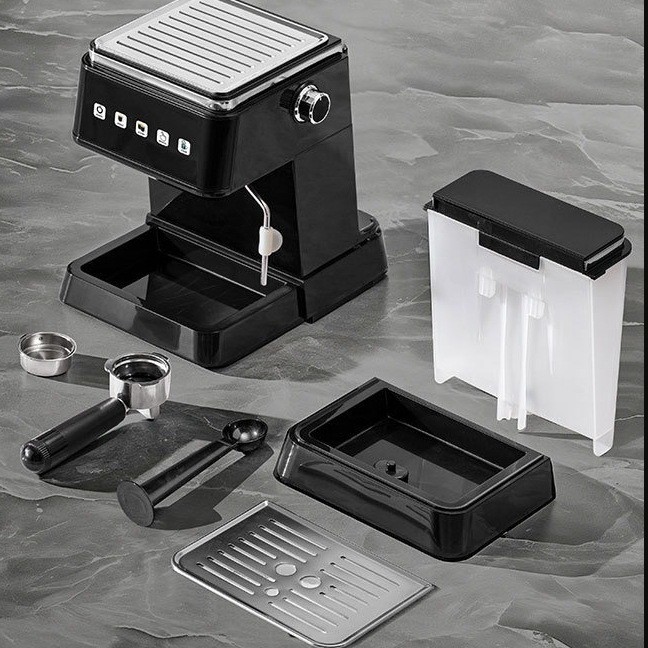 跨境意式咖啡机半自动高压萃取家用半自动蒸汽泵压浓缩打奶泡一体图5