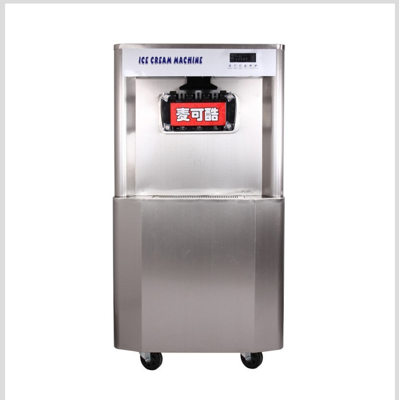 商用冰淇淋机 三色圣代冰激凌机 自动不锈钢甜筒机雪糕机厂家图2