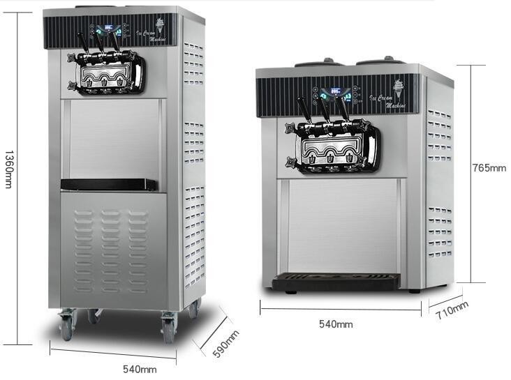 冰淇淋机商用冰激凌机器雪糕机保鲜大产量图2