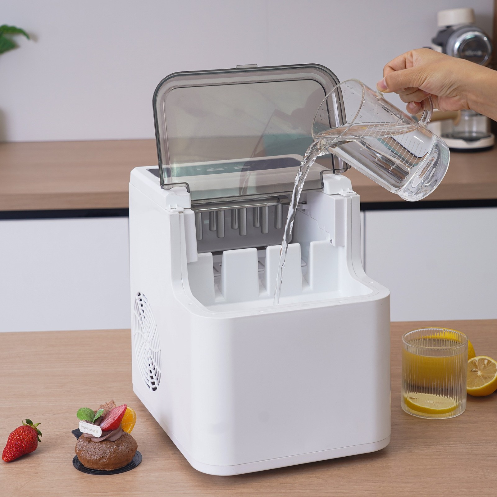 源头工厂跨境外贸定制 家用小型迷你全自动子弹冰制冰机图4