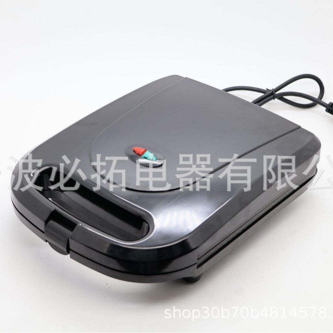 家用便携式轻食早餐机 四片三明治机大尺寸烤盘三明治机多功能图3