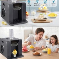 跨境外贸新品刨冰机家用电动绵绵冰雪花冰机全自动制冰碎冰机
