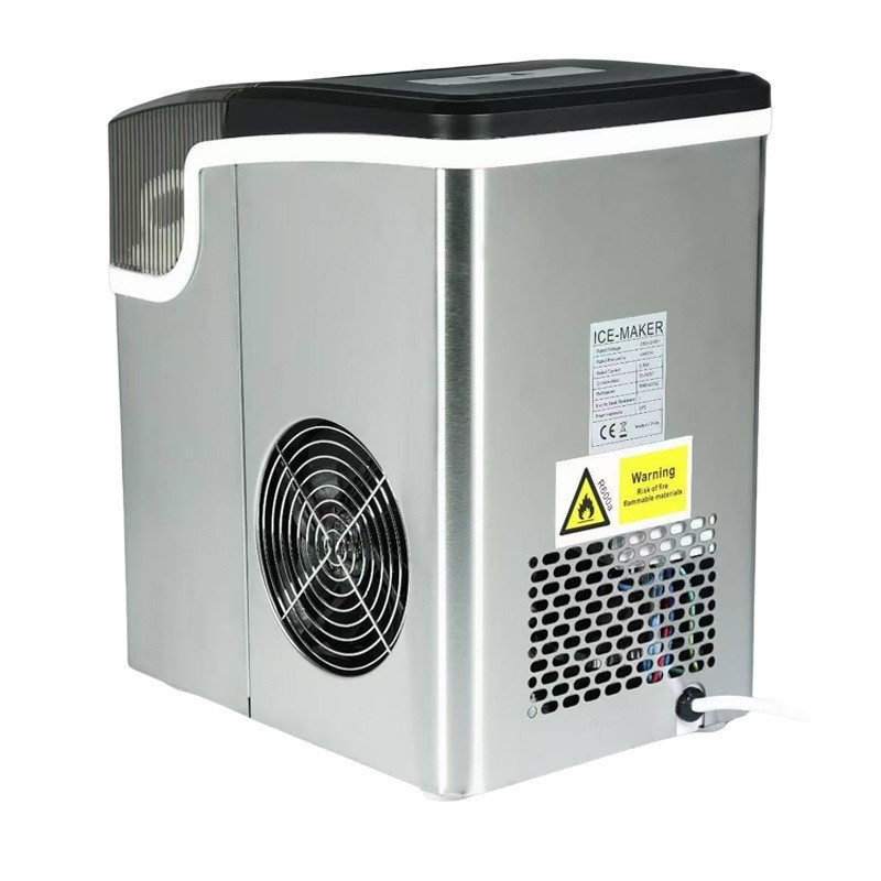 Ice maker跨境家用不锈钢制冰机智能迷你宿舍办公室全自动制冰机图3