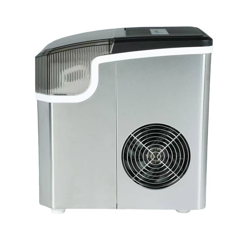 Ice maker跨境家用不锈钢制冰机智能迷你宿舍办公室全自动制冰机图5
