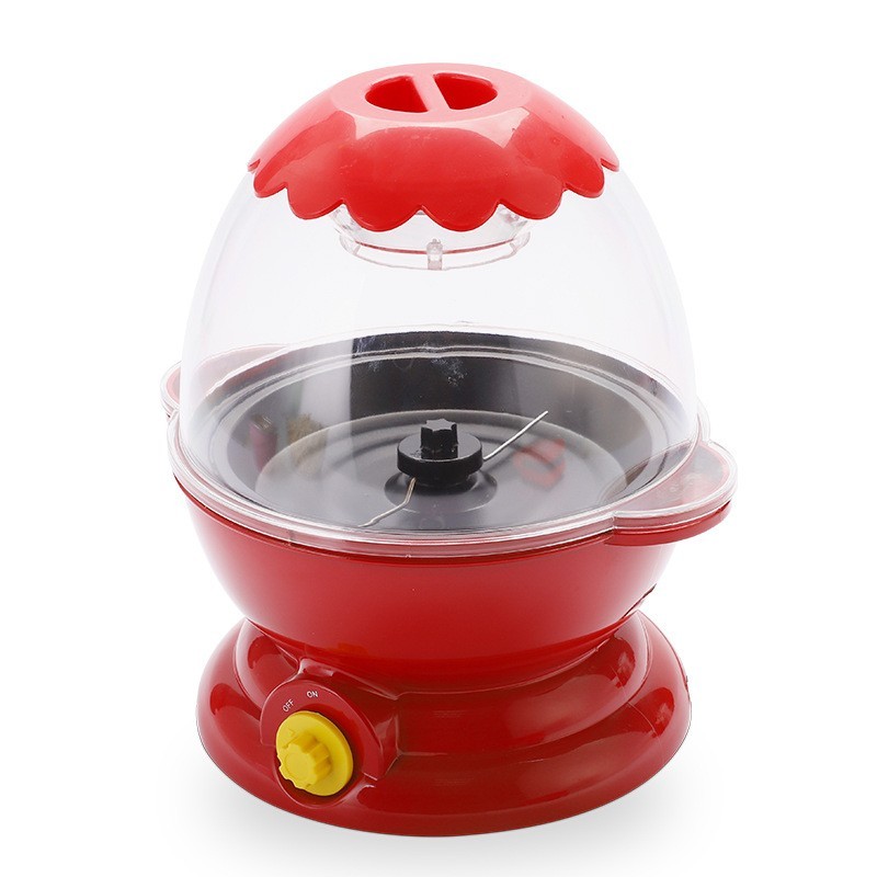 带罩迷你爆米花机 家用全自动玉米膨化机图5