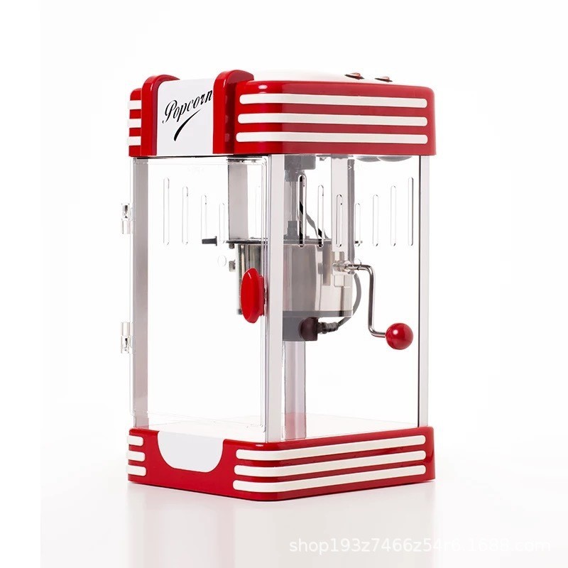 家庭聚会 可添加调味料 300W 高品质电热 锅炉式 爆米花机图2