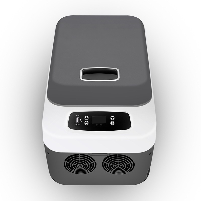 新款24L/30L卧式双冷户外旅行车载冰箱数控便携迷你冰箱车家两用图2