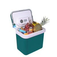 新款32L车载冰箱户外便携冷藏箱家车两用小型冷暖箱手提迷你冰箱