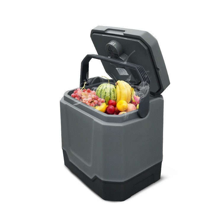 新款33L小型车载冰箱车家两用制冷制热户外野营蓝牙迷你冰箱