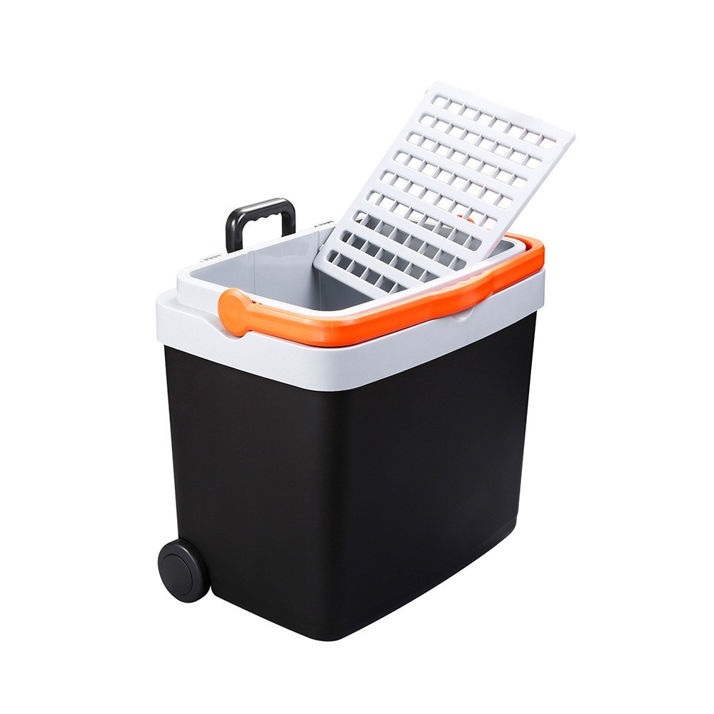 户外车载冰箱车家两用33L半导体冷热保温箱12vPU发泡电冰箱露营图4