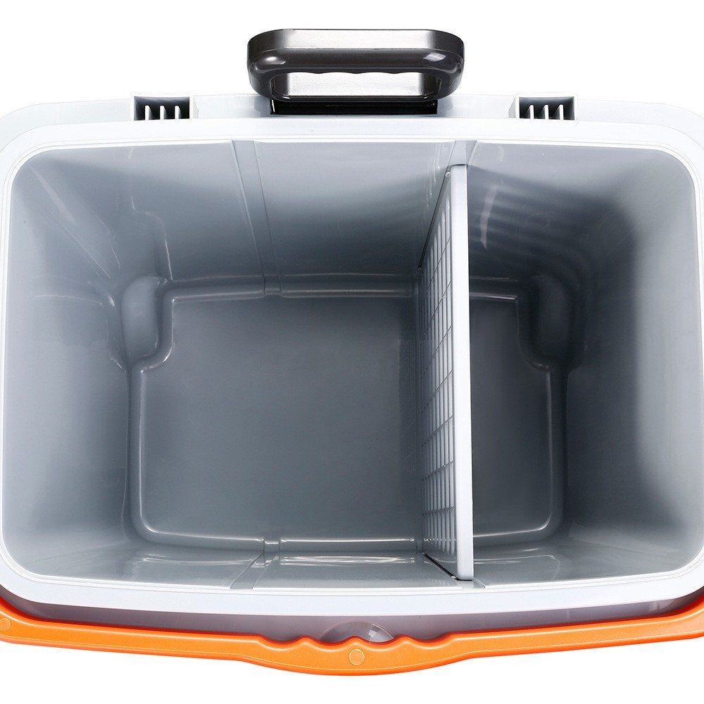 户外车载冰箱车家两用33L半导体冷热保温箱12vPU发泡电冰箱露营图5