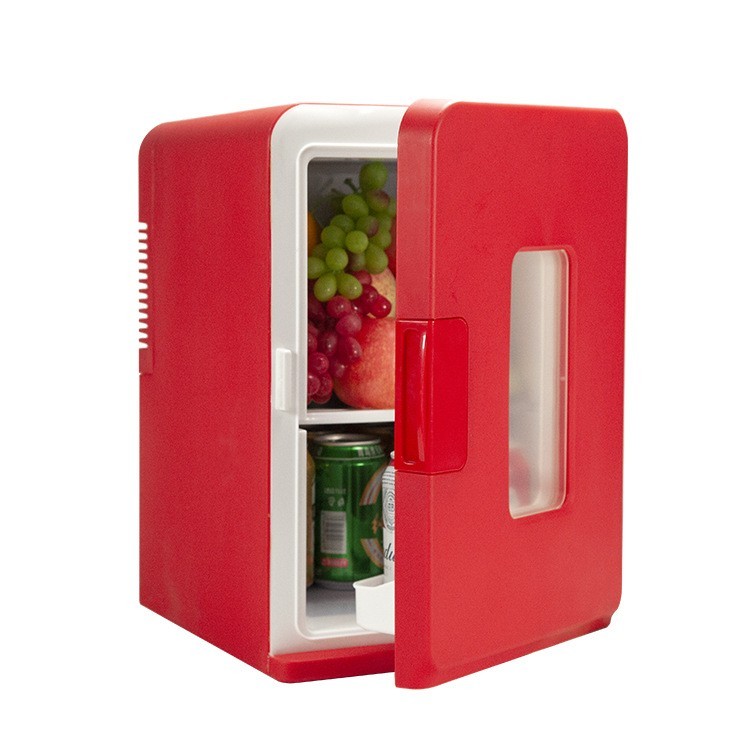 15L车载冰箱汽车冷暖箱车用电冰箱 透明面板面家车两用小冰箱迷你图4