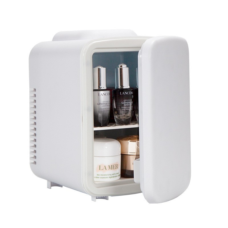 车载迷你冷暖小冰箱车家两用冷藏小型冰箱化妆品护肤品母乳小冰箱图2