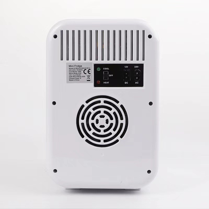 跨境欧美8升镜面LED化妆品学生车家两用电冰箱冷暖车载镜面化妆灯图3