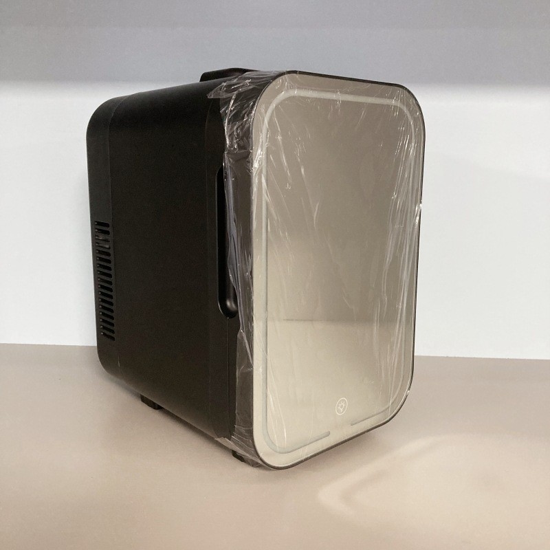 8L跨境欧美车载冰箱车家两用迷你冷藏便携冷暖箱加热制冷化妆镜面图3