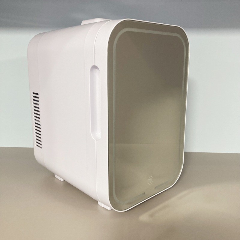 8L跨境欧美车载冰箱车家两用迷你冷藏便携冷暖箱加热制冷化妆镜面图4