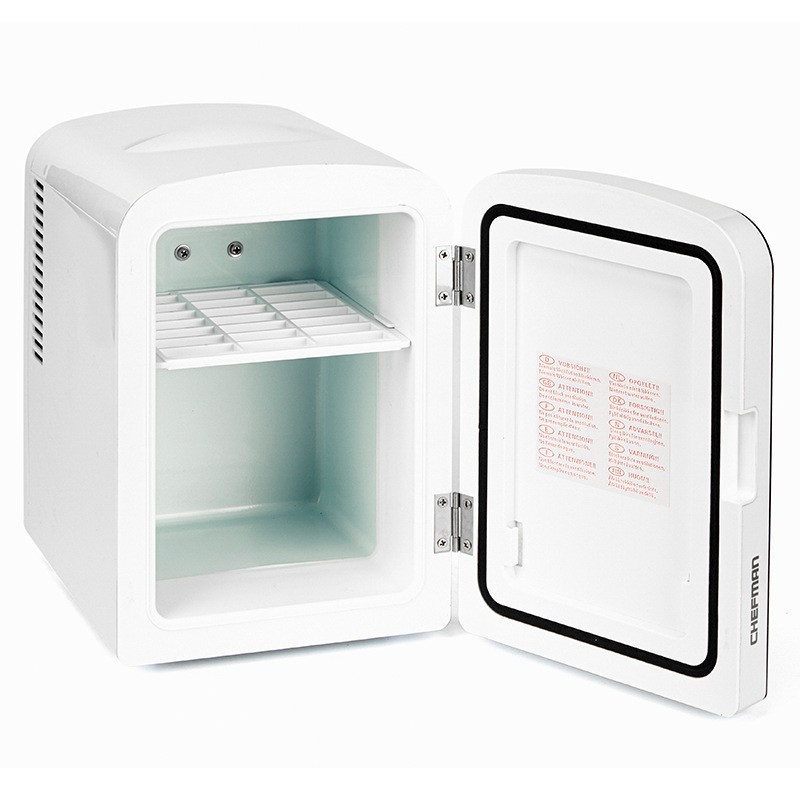 4L镜面美妆化妆品水果饮料冷藏箱学生宿舍小冰箱冷藏护肤品冰箱图5