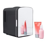 夏季便携两用黑色镜子迷你户外车载冰箱所有车型迷你型化妆镜冰箱