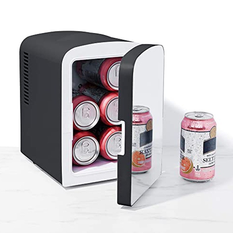 夏季便携两用黑色镜子迷你户外车载冰箱所有车型迷你型化妆镜冰箱图5