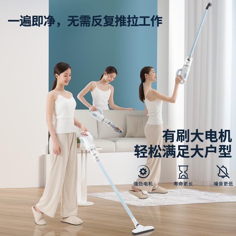 源头工厂吸尘器有线 吸尘器家用手持式 大功率强力吸尘机oem图2