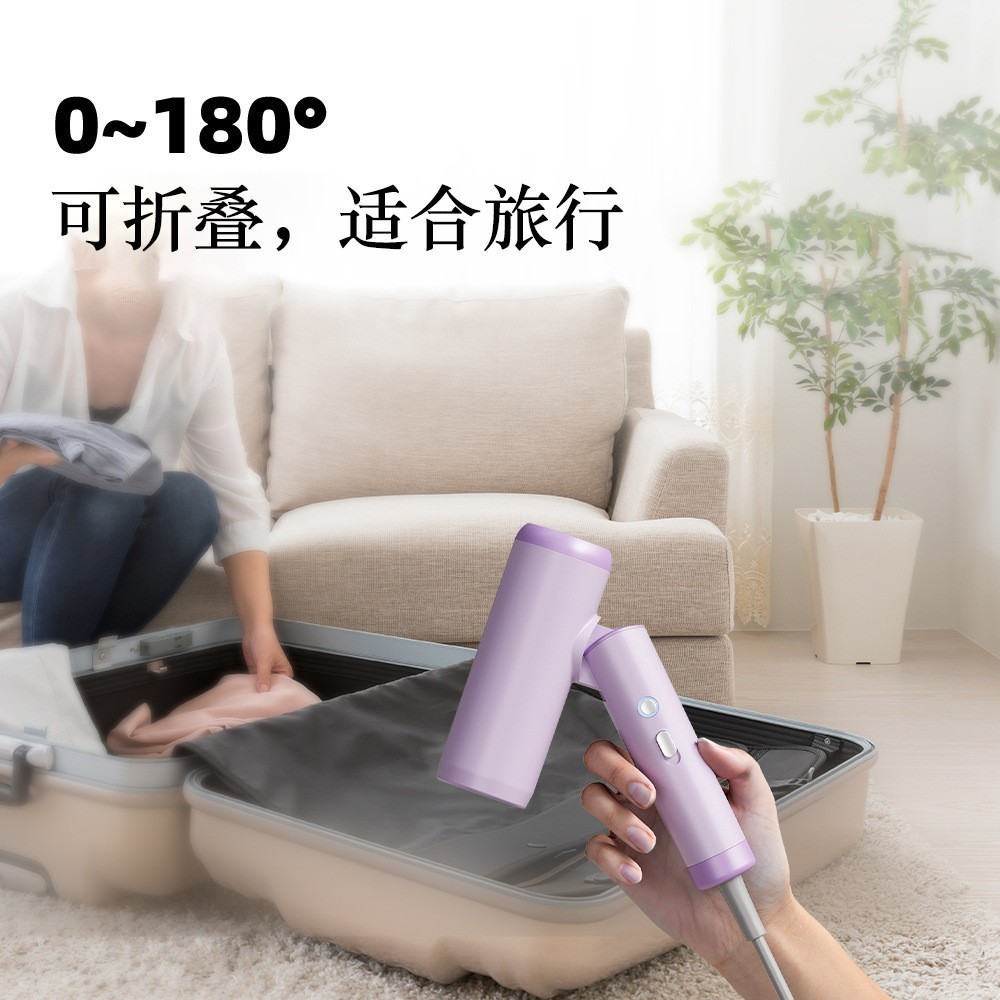 跨境胶囊吹风机出差旅行便携礼物负离子护发速干高速电吹风折叠图3