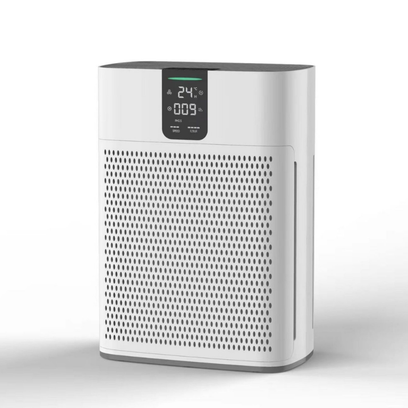 智能空气净化器家用桌面负离子杀菌UV除甲醛室内净化机双滤网跨境图4