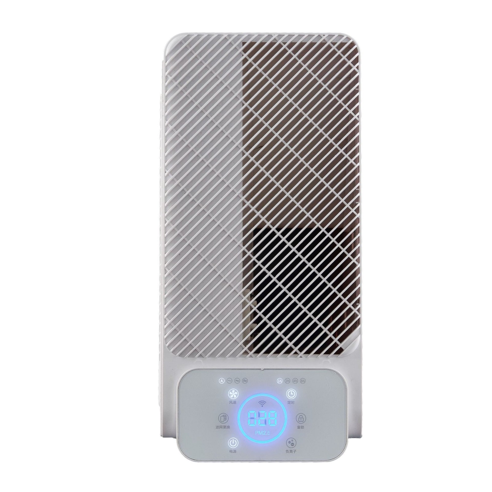 简约家用空气净化器室内智能负离子净化器厂家图5
