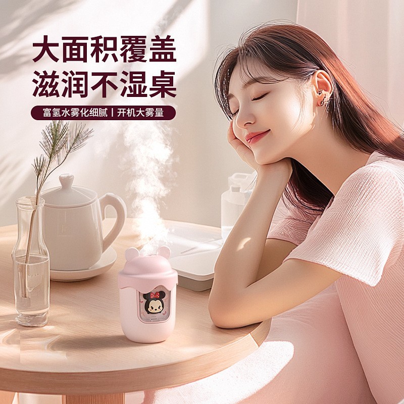 2024年迪士你卡通加湿器卧室客厅静音孕婴大雾量空气静音大雾量图6