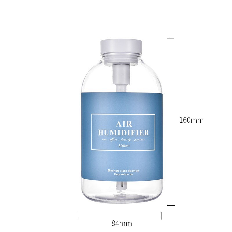 500ML新款消毒水喷雾加湿器小型便携式可加精油次氯酸水香薰机OEM图3