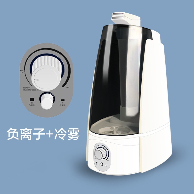 5L加湿器家用卧室办公室桌面大雾量可添加消毒水雾化器加工定制图2