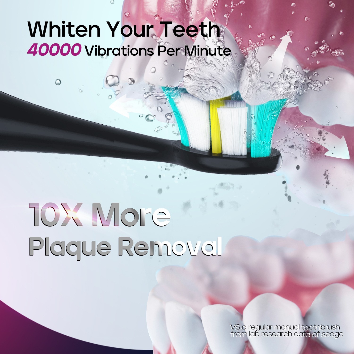 电动牙刷充电款厂家OEM/ODM可定制高续航图3