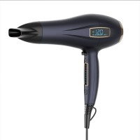 跨境大功率LED数字显示触摸屏吹风机负离子速干智能控温