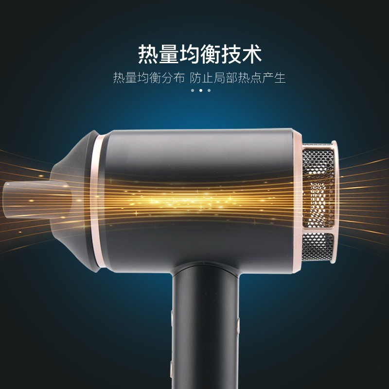 新款网红锤子吹风机负离子恒温电吹风懒人便携吹风筒定制图2
