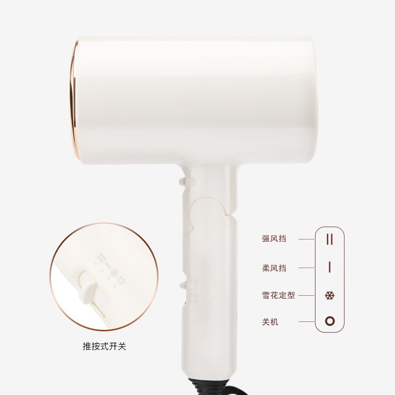 跨境专供吹风机可折叠大功率家用电吹风负离子吹风筒定制图2