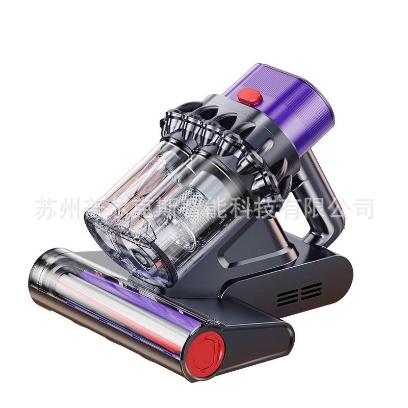 智能家用双尘杯除螨仪强吸力床上吸尘器紫外线杀菌除螨神器带热风图2